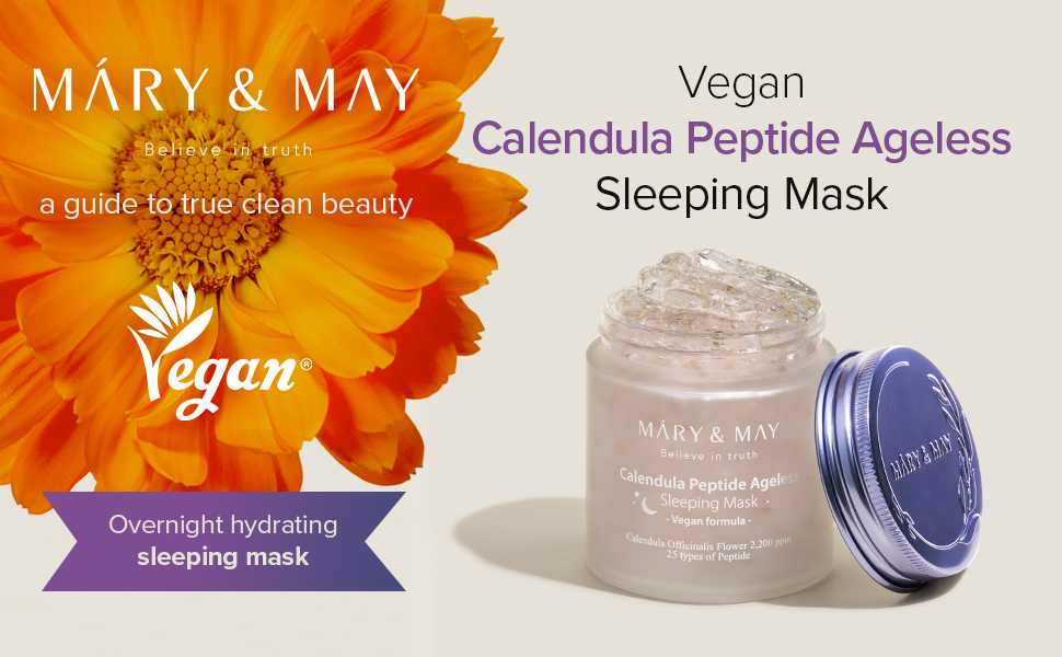 Calendula Peptide Ageless Sleeping Mask 110g